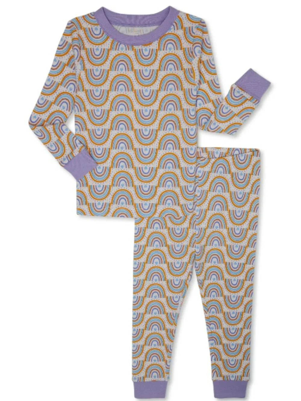 5T Wonder Nation Pajama Sets Bundle Short-Sleeve & Long-Sleeve with Pants